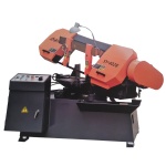 旋转卧式带锯床