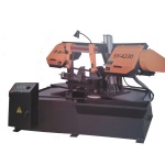 旋转卧式带锯床