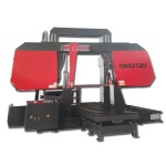 双柱龙门卧式金属带锯床