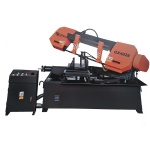 旋转双柱卧式金属带锯床