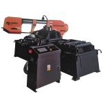 旋转数控双柱金属带锯床